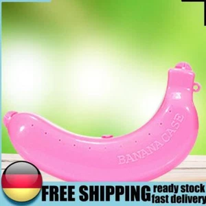 Plastic Banana Keeper Easy Clean Banana Protector Holder Case for Travel Camping - Bild 1 von 18