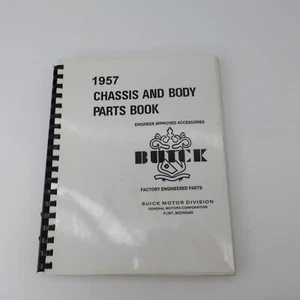 1957 Buick Chassis and Body Parts Book - Picture 1 of 8