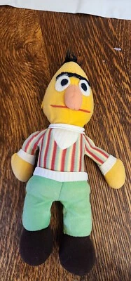 Vintage Bert Sesame Street Knickerbocker Toy Co. Plush Used - Image 1 of 4
