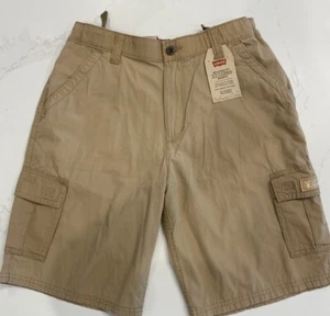 LEVIS Boys Relaxed Fit XX Cotton Cargo SHORTS 14 Husky W33 NWT - Picture 1 of 5