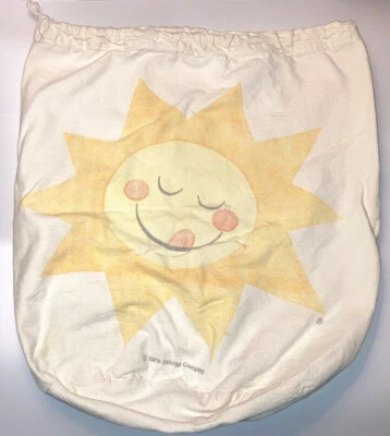 Kelloggs Raisin Bran Cereal Sun Vintage Collectible Canvas Tote Bag Rare 1970s - Image 1 of 4