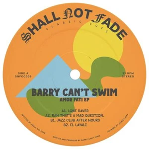 Barry Can't Swim - Amor Fati EP [blue marbled vinyl / label sleeve] - Picture 1 of 1