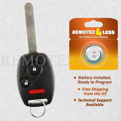 for 2005 2006 2007 2008 2009 2010 Honda Odyssey Keyless Car Entry Remote Key Fob Foto 1 de 4
