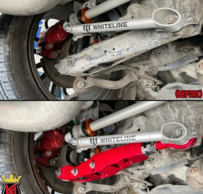 Juego de brazos de control inferiores traseros ajustables GSP God Speed para Subaru WRX y STI 15+ Foto 1 de 4