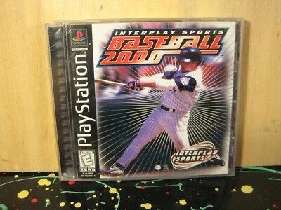 Interplay Sports Baseball 2000 PlayStation 1 PSX Baseball Game - Image 1 of 2
