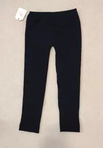Faded Glory Girls Fits Sz 7-16 Seamless Fleece Legging Blk CLEARANCE - Picture 1 of 5