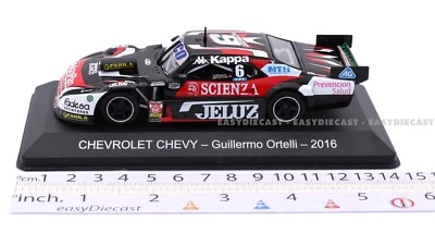 Chevrolet Chevy 1:43 Guillermo Ortelli 2016 TC TURISMO CARRETERA KAPPA #6 Foto 1 de 4