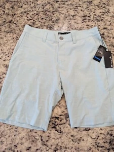 Pantaloncini da uomo verdi Travis Mathew taglia 30 Lifestyle Performance - Foto 1 di 12
