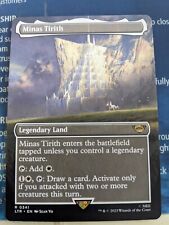 Minas Tirith, The Lord of the Rings, MTG LoTR NM/M Rare 0256