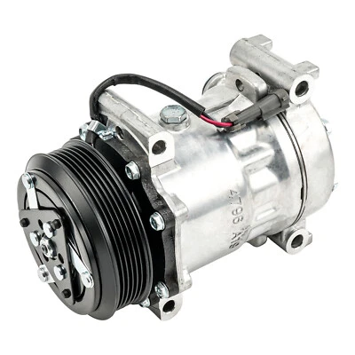 Compresor de aire acondicionado con polea de 6 ranuras para Chevy Astro 1996-2005 GMC Safari Foto 1 de 4