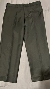 Dockers Men’s straight fit Black Dress pants Sz 32 Flat Front Inseam Adj 24 in - Picture 1 of 4