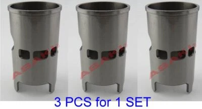 For PWC YAMAHA GP1200R PV Cylinder Sleeve 44-407, half-finished, ID 79 MM X3 PCS - Image 1 of 4