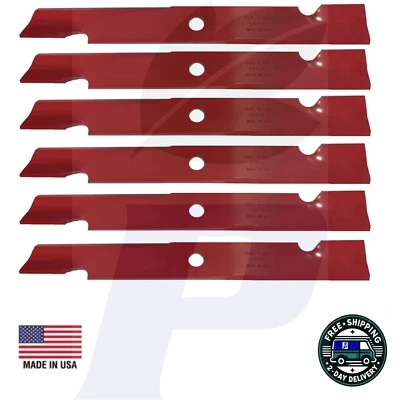 ROTARY High Lift Blades Replaces 60" Cut Exmark 103-6403 103-6403-S Lazer Z 6 Pack