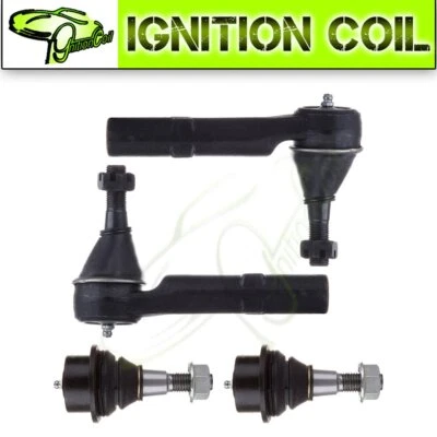 For 2007-2014 CHEVROLET SUBURBAN 1500 4pcs Front Tie Rod Ball Joint Steering Kit - Image 1 of 4
