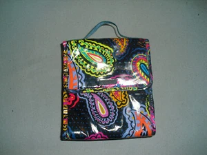 Bolso de Mano Vera Bradley Saco de Almuerzo Vinilo Aislado - Twilight Paisley - Imagen 1 de 3