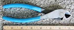 XUC CHANNELLOCK #337 DIAGONAL CUTTING PLIERS Near Mint Channel Locks Cutters USA - Picture 1 of 4