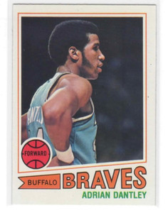 1977-78 TOPPS BASKETBALL ADRIAN DANTLEY RC #56