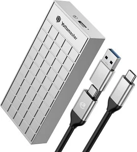 M.2 NVMe SSD Enclosure USB 4 Heatsink Aluminum For 2280 Thunderbolt 3 4 40 Gbps - Picture 1 of 8