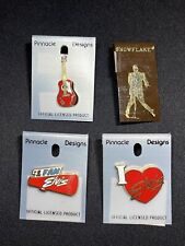 Vintage Elvis Presley MGM Lapel Pin Lot Obtained From Disney World MGM Studios