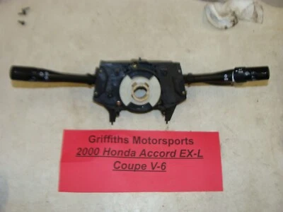 Honda Accord EX-L 2000 cupé V6 OEM interruptores limpiaparabrisas atenuador intermitente Foto 1 de 4
