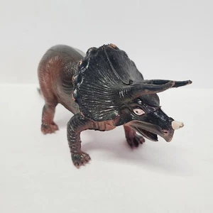 Triceratops 1985 Imperial Toys Vintage Action Figure Made in Hong Kong - Picture 1 of 10