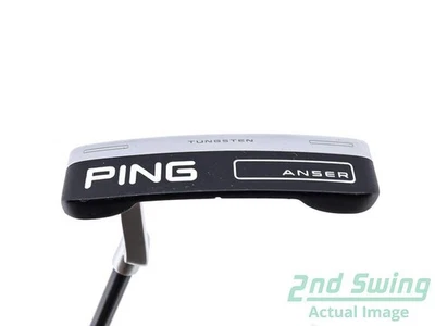 Ping 2023 Anser Putter Graphite Left Black Dot 35.0in - Image 1 of 4