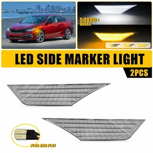 Switchback Sequential Turn Signal LED Side Marker Light For Honda Civic Lamp - Bild 1 von 23