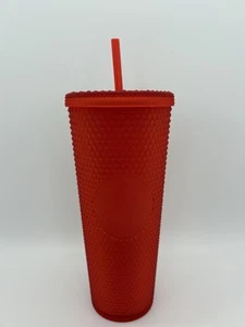Starbucks 2020 Studded Holiday Tumbler, 24oz - Matte Red - Bild 1 von 4