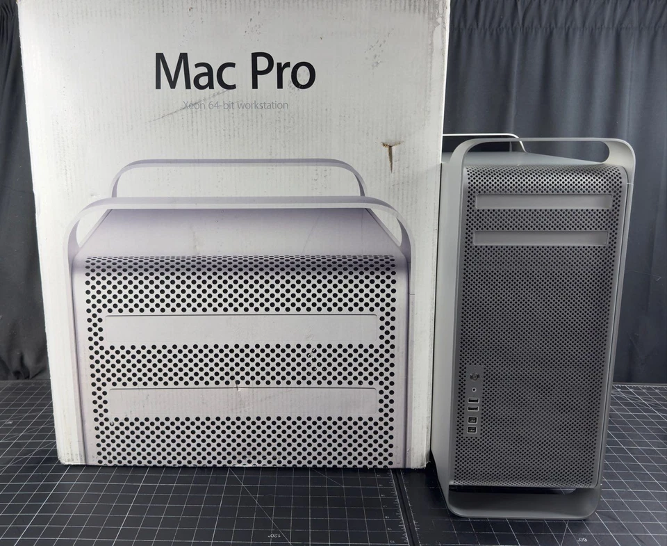 Apple Mac Pro 2010 A1289 - Intel Xeon W3530 - Radeon HD 5770 - 8GB RAM - 2TB HDD - Image 1 of 4