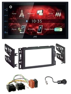 JVC DAB USB Bluetooth 2DIN MP3 Autoradio für Chevrolet Equinox Impala Monte Carl - Bild 1 von 6