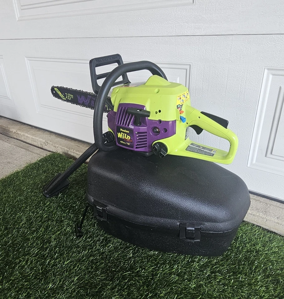 🔥Mint Condition!! Poulan Wild Thing 18" Chainsaw 42cc & Case Read Description  - Image 1 of 4