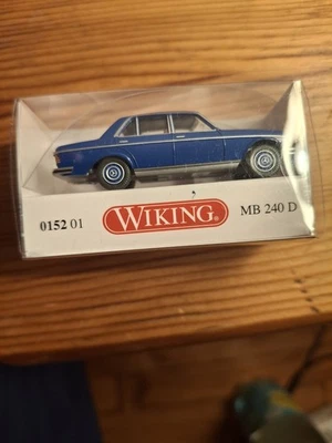 wiking 1/87 MB 240 D BLEUE - Photo 1/2