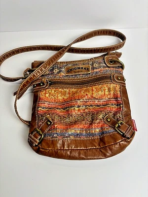 Vintage Unionbay Reg 1981 Crossbody Bag - Glitter Design w/buckles Foto 1 de 4