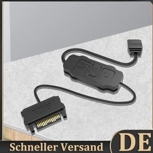 ARGB-Controller 5V 3PIN auf SATA-Schnittstellen-Verlängerungskabel für PC-Gehäus - Afbeelding 1 van 18