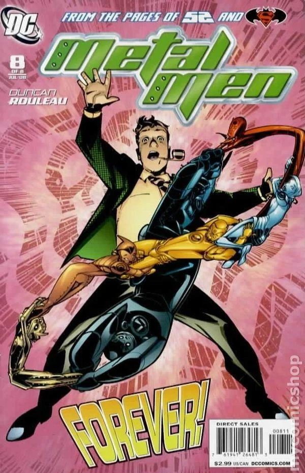 Metal Men #8 VG 2008 Stock Image Low Grade - Image 1 of 1