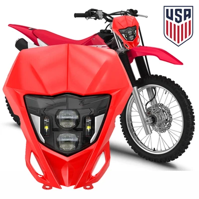 Faro LED DRL con carenado para Honda CRF230F CRF250L CRF300L CRF450L Foto 1 de 4