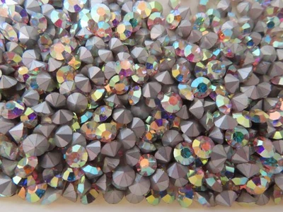 Pack Completo 720 Estrás Swarovski 21ss Cristal AB/laminado. #1100 Foto 1 de 3