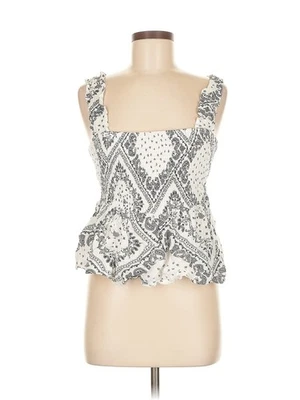 Blusa sin mangas marfil LUCCA para mujer M Foto 1 de 4