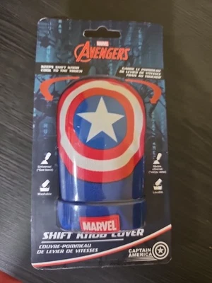 Cubierta de perilla de cambio universal automotriz Marvel Avengers por piloto (# MVL-0102) NUEVO Foto 1 de 4