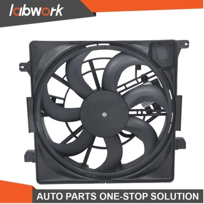 Conjunto de ventilador de refrigeración del radiador Labwork para Kia Sportage Hyundai Tucson 2016-2018 Foto 1 de 4