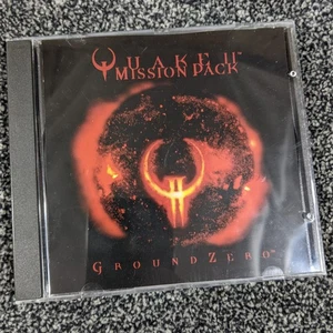 Quake II 2 Mission Pack Ground Zero Erweiterung (PC CD-ROM) Vintage FPS Shooter - Bild 1 von 2