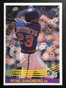 Donruss #311 Ryne Sandberg Chicago Cubs 1984 - Imagen 1 de 2