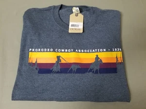 Neu Pro Rodeo Cowboy Association Herren L/S T-Shirt. - Bild 1 von 4