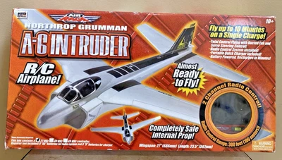 Rare Vintage Air Rage Northrop Grumman A-6 Intruder Remote Control Airplane - Image 1 of 4