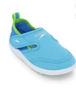 NWT Speedo Toddler Boys' Hybrid Water Shoes - Blue/Turquoise 5-6/110 - Picture 1 of 3