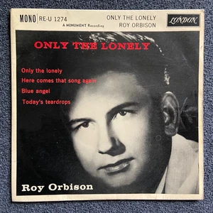 Roy Orbison - Only The Lonely RARE 1960 UK 7" EP w/Pic Sleeve VG+ - Picture 1 of 7