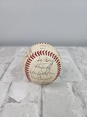 Detroit Tigers Signed Baseball 1994 Alan Trammel Lou Whitaker Sparky Anderson - Image 1 of 4