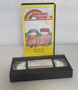 Reading Rainbow VHS "Digging Up Dinosaurs" Episode #006/155 LeVar Burton ExLib - Bild 1 von 5