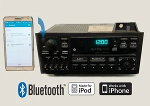 ✅93-95 Jeep Grand Cherokee Infinity Dorado Bluetooth Capaz AM FM CD RADIO OEM - Imagen 1 de 5