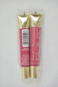 Brillo labial L'OREAL Paris Colour Riche LeGloss #160 Violet Attitude .4 oz (paquete de 2) - Imagen 1 de 2